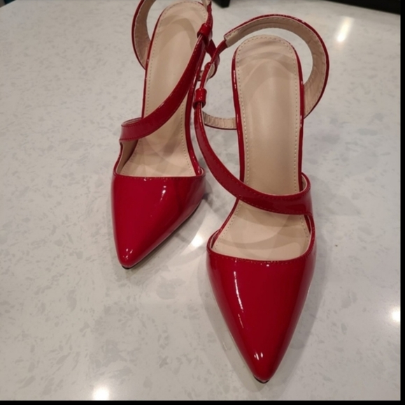 Red Stiletto Heels - Picture 1 of 4